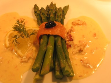 The Dining Room - Asparagus &agrave; la Kilmichael - larger image